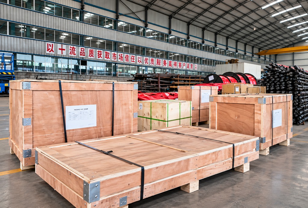 API 11B Grade D Sucker Rod Shipment to Oman